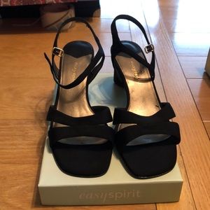 Black strappy heel (Shelby) from easy spirit.